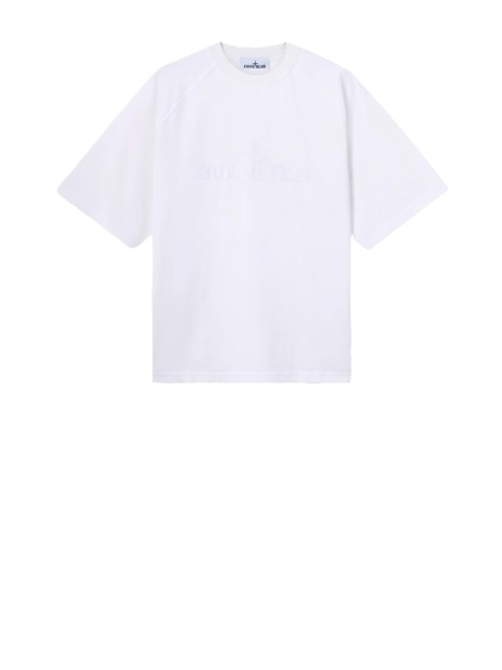 T-shirt bianca con logo T-shirt bianca con logo