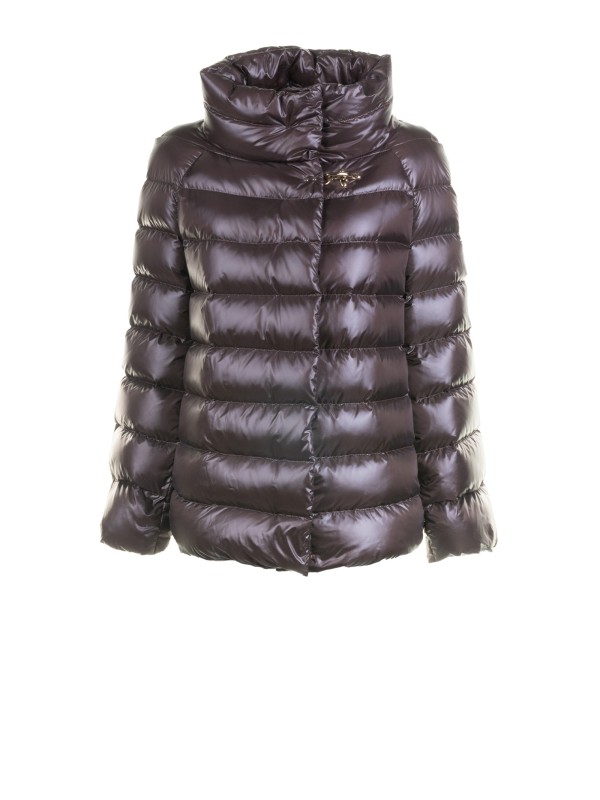 Piumino cappa trapuntato con zip Piumino cappa trapuntato con zip