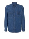 Camicia medium blue uomo