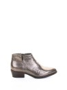 Stivaletto texano in pelle laminata