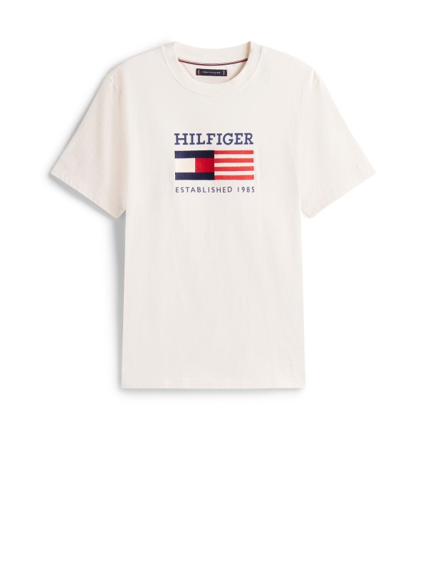 T-Shirt avorio con stampa T-Shirt avorio con stampa