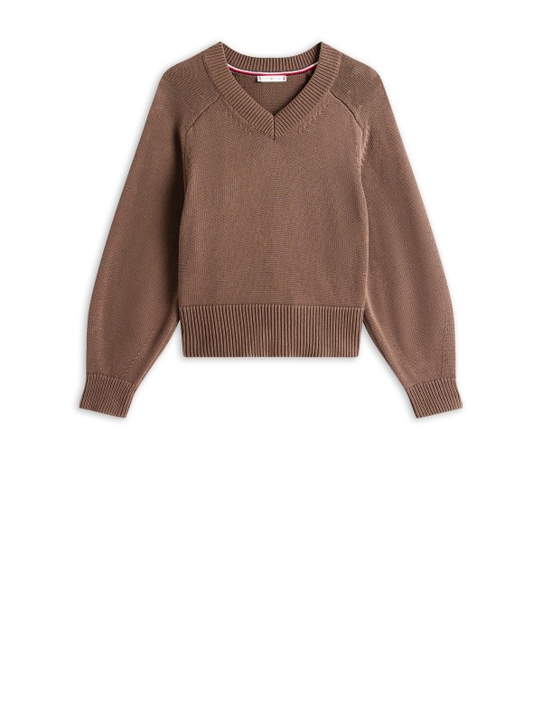 Long sleeve chocolate t-shirt