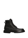 Black calfskin ankle boot