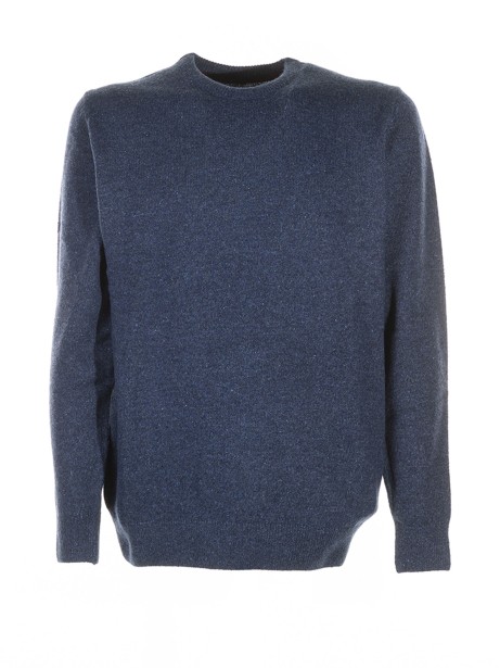 Blue crew neck sweater