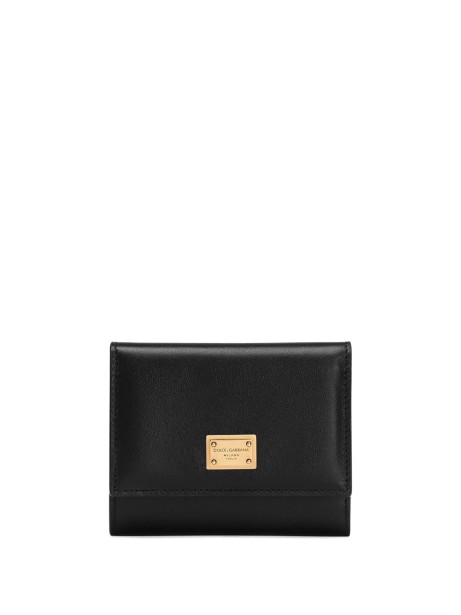 Black calfskin wallet