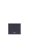 Blue calfskin wallet