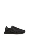Sneaker in mix materiali nera