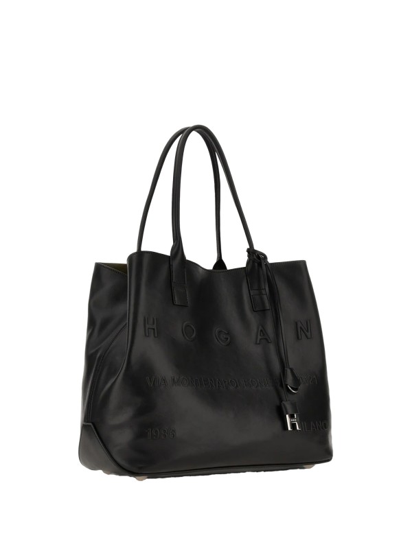 Borsa in pelle nero