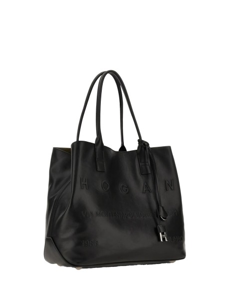 Borsa in pelle nero