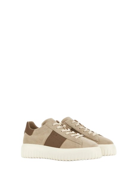 Sneakers in pelle scamosciata 2