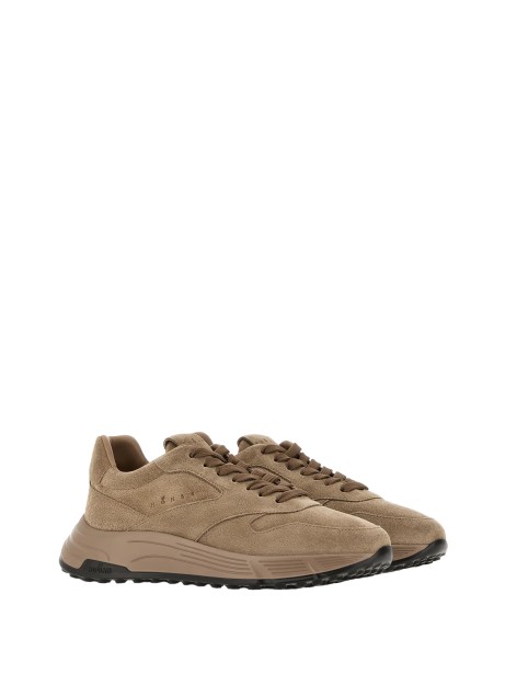 Sneakers in pelle scamosciata