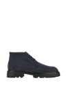 Polacchini in pelle scamosciata blu
