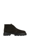 Polacchini in pelle scamosciata marrone