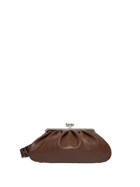 Borsa in pelle marrone