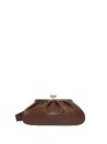 Borsa in pelle marrone