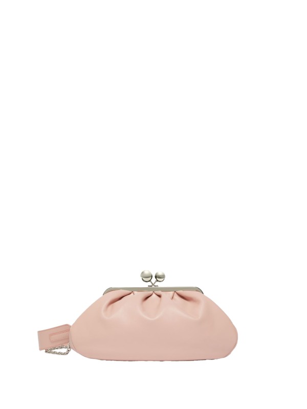 Borsa in montone nappato rosa