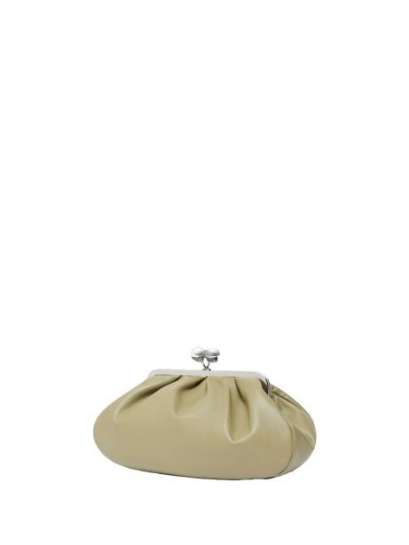 Borsa in montone nappato verde 2