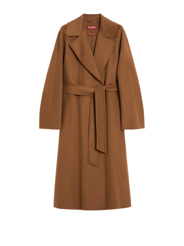 Cappotto in lana marrone