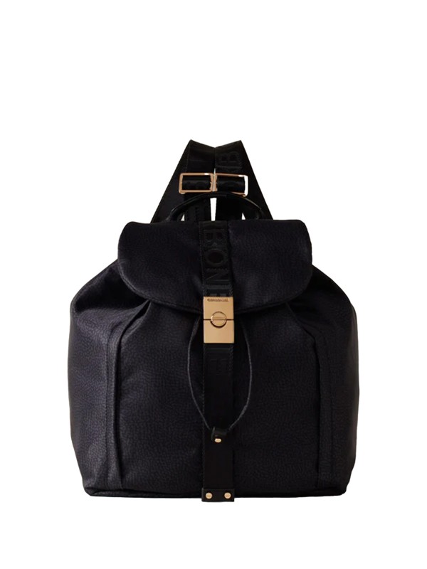 Zaino Fold Medium nero in tessuto reciclato OP Zaino Fold Medium nero in tessuto reciclato OP