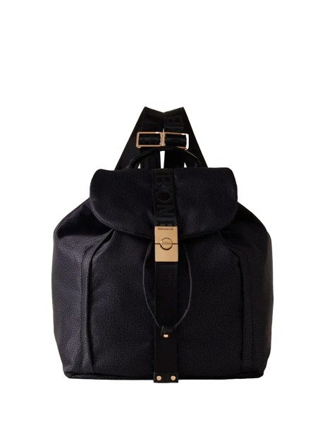 Zaino Fold Medium nero in tessuto reciclato OP Zaino Fold Medium nero in tessuto reciclato OP