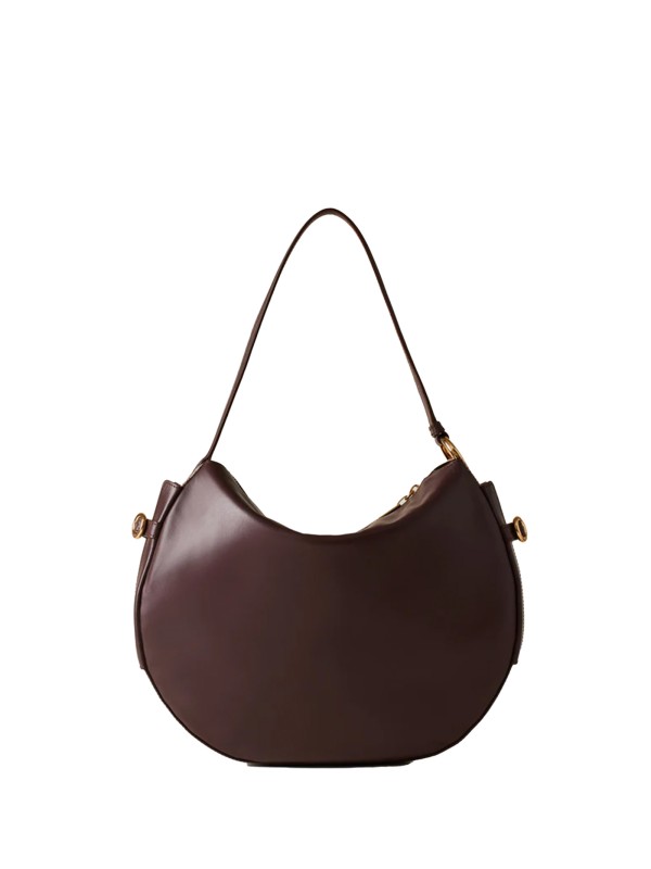 Borsa Bridle Hobo Medium rossa in nappa