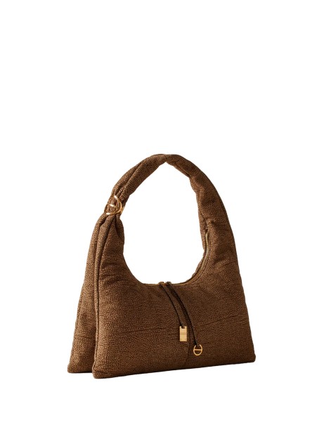 Twinnie Borsa Hobo Large in camoscio