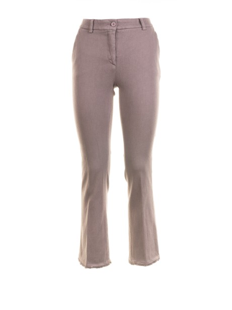 Pantalone donna moka slim fit