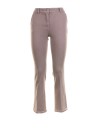 Pantalone donna moka slim fit