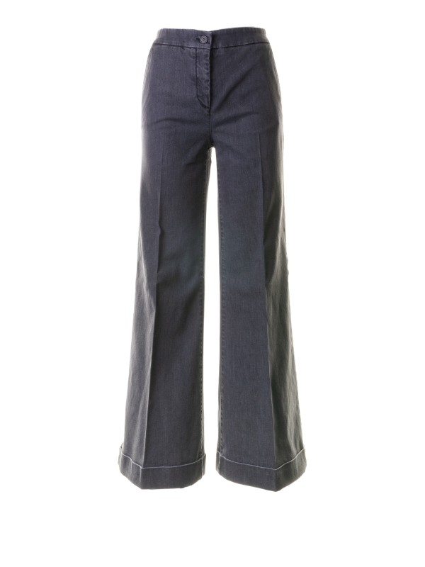 Jeans donna carbone a palazzo