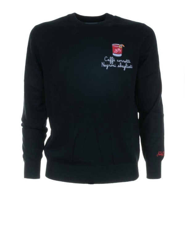 Men's "Negroni" Crew Neck Sweater