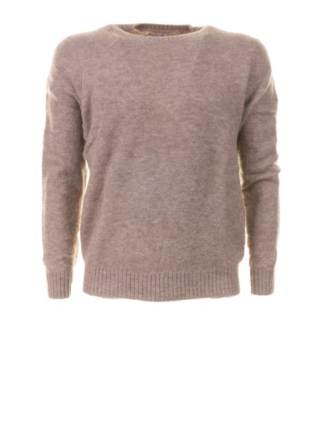 Men's Crew Neck Sweater Khaki