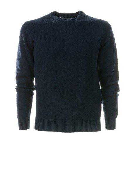 Men's Crew Neck Sweater Navy Blue
