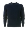 Men's Crew Neck Sweater Navy Blue