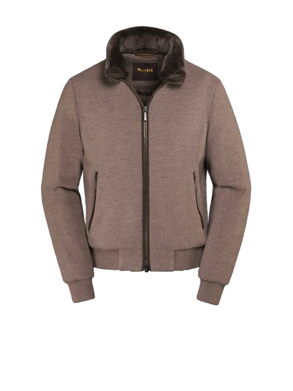 imbottito in piuma d'oca trapuntato a boudin