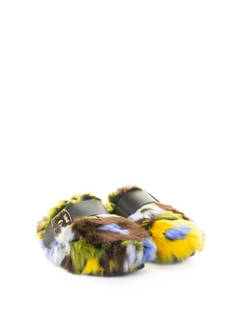 Sabot Alaska 3.0 in pelliccia sintetica multicolore 2