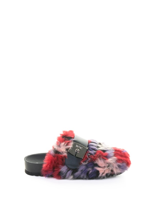 Sabot Alaska 3.0 in pelliccia sintetica multicolore rosso Sabot Alaska 3.0 in pelliccia sintetica multicolore rosso