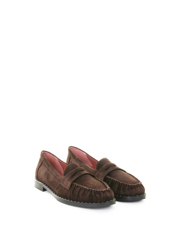 Ebony Suede Moccasin