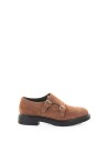 Mocassino doppia fibbia in suede