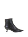 Black Nappa Ankle Boot