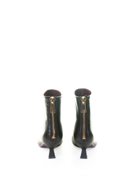 Stivaletto nero in nappa