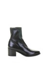 Black Nappa Ankle Boot