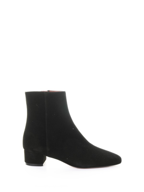 Black Suede Ankle Boots