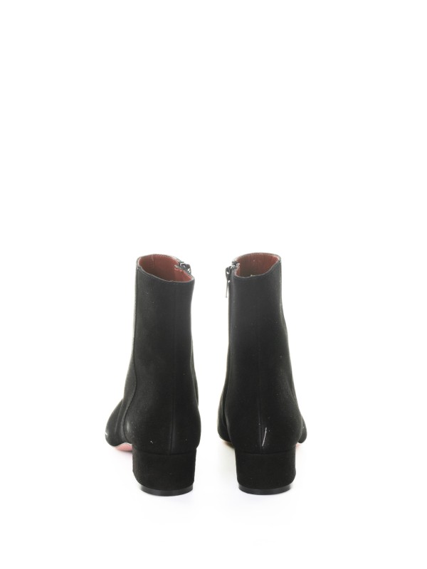 Black Suede Ankle Boots