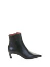 Stivaletto nero in nappa