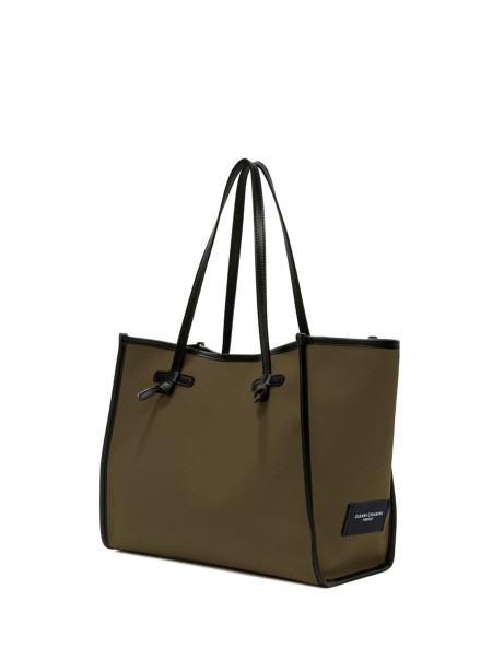 Borsa Marcella in canvas bicolore