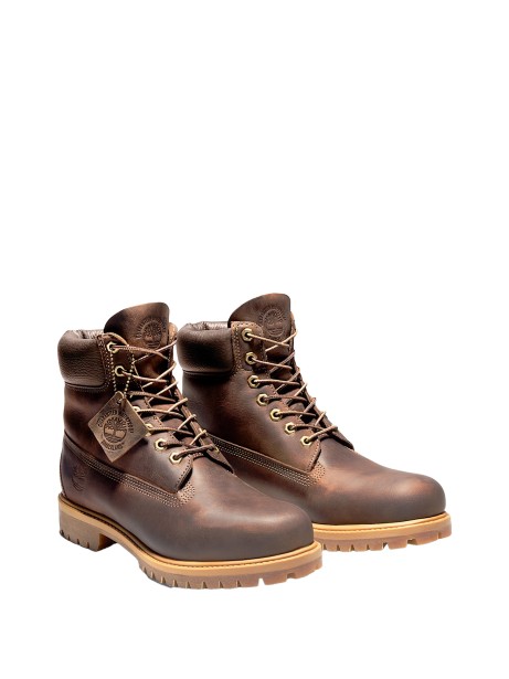 Stivaletto impermeabile allacciato in pelle uomo 2