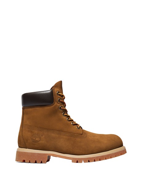 Stivaletto impermeabile allacciato in nabuk uomo