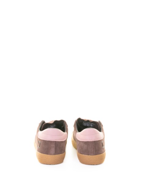 Sneaker Hill Low in suede tortora