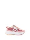 Sneaker donna rosa e malva