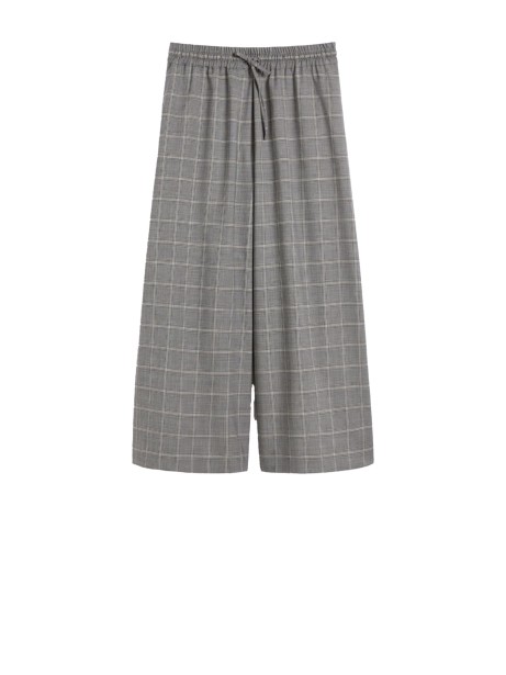 Prince of Wales wool trousers